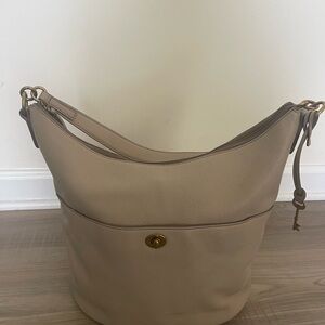 Fossil Talulla Hobo Shoulder Bag Purse nude Color